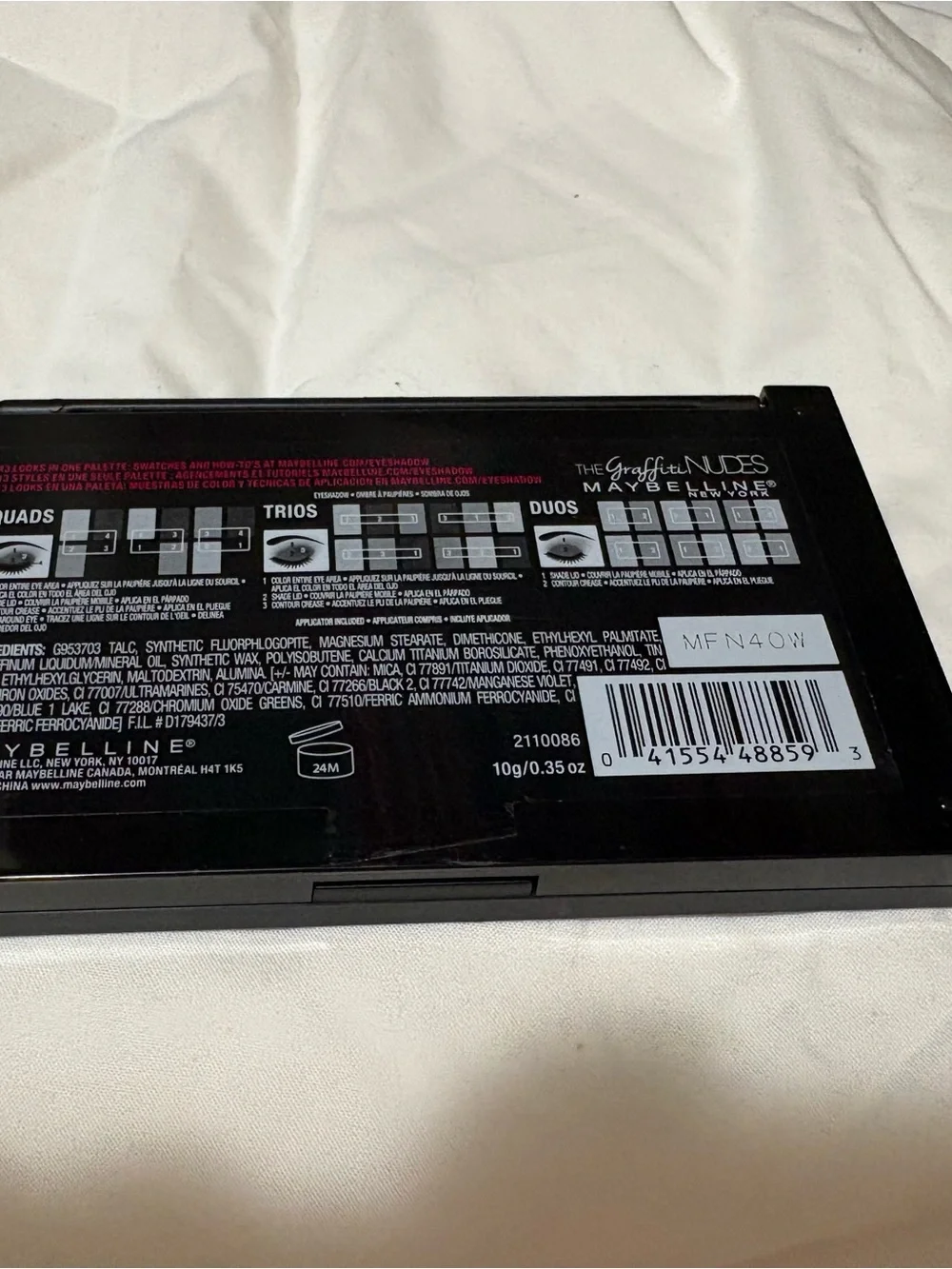 Maybelline The Graffiti Nudes eyeshadow palette